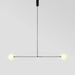MIRODEMI Roquefort-les-Pins Minimalistic Pendant Light for Kitchen and Dining Room with Frosted White Glass
