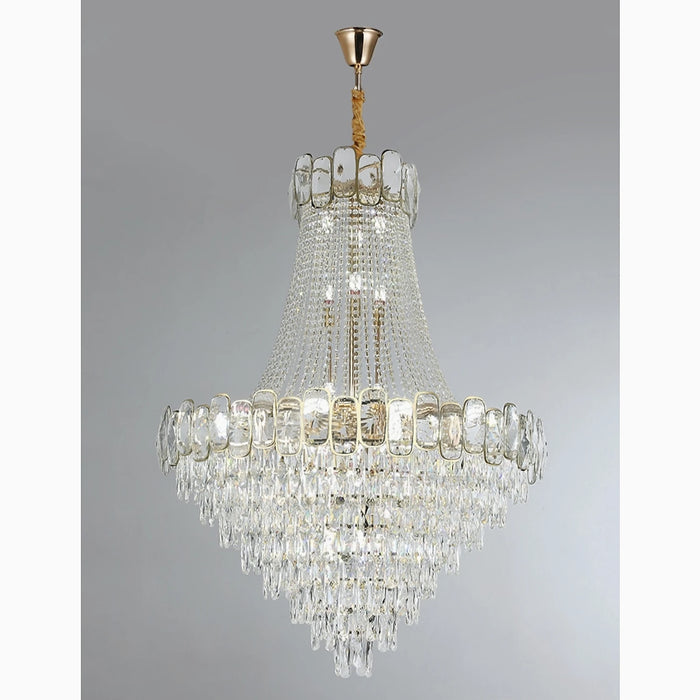 MIRODEMI® Roure | Large Classic Luxury Staircase Crystal Chandelier