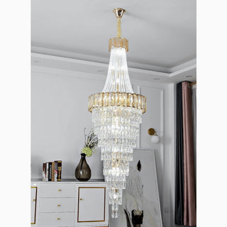 Saint-Auban | Luxury Elegant Crystal Chandelier For Stairway