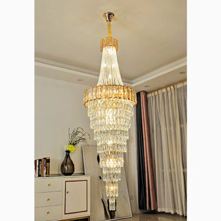 Saint-Auban | Luxury Elegant Crystal Chandelier For Stairway