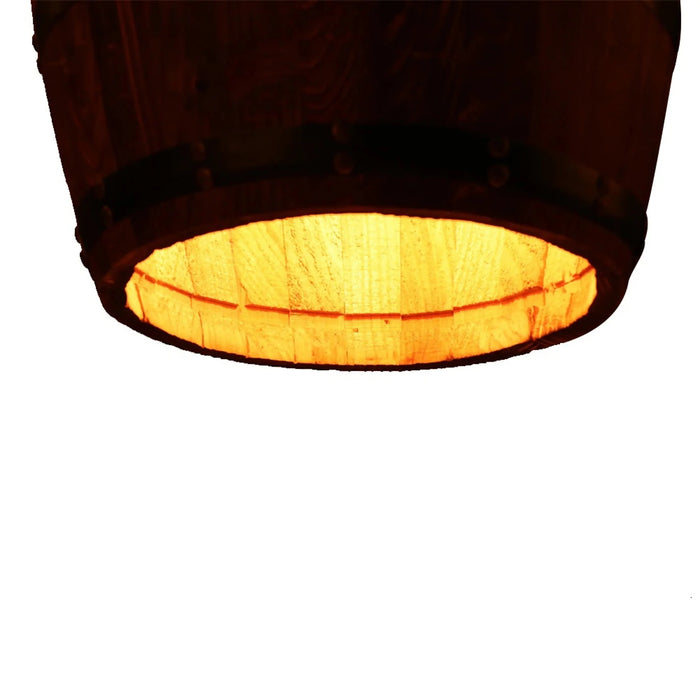 MIRODEMI® Saint-Jean-Cap-Ferrat Wine Barrel Pendant Light for Restaurant