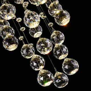 Le Tignet | Creative Large Raindrops Crystal Chandelier