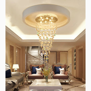 Le Tignet | Creative Large Raindrops Crystal Chandelier