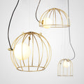 Malaussene | Post Modern Iron Cage Chandelier