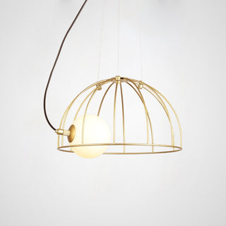 Malaussène | Post Modern Iron Cage Chandelier Style-C