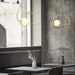 Malaussène | Post Modern Iron Cage Chandelier For Restaurant Decoration