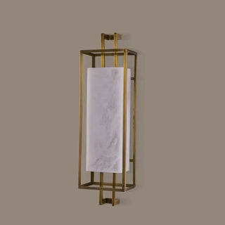 Marble|Wall|Sconce|Lamp|Gold|Black|Living|Bedroom|Elegant|Luxury