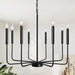 Candle-Shaped Pendant Chandelier from Mirodemi for Bedroom