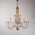 Candle-Shaped Crystal Chandelier from Mirodemi for Dining Room
