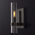 Black|Copper|American|Bedside|Lamp|Sconce|Living|Bedroom|Glass|Clear