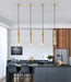 MIRODEMI Le Mas Black/Gold/Chrome Pendant Lamp For Kitchen 