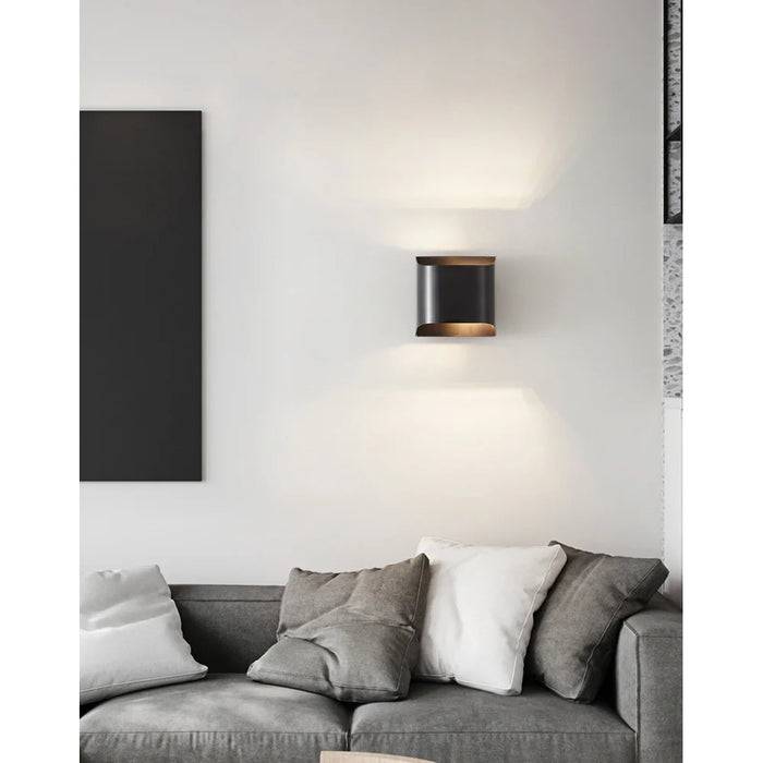 Nordic|Modern|Black|Minimalistic|LED|Wall|Lamp|Sconce|Living|Bedroom