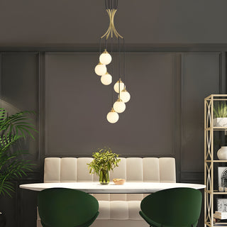 MIRODEMI Cabris | Designer Nordic Modern Long Glass Balls Lighting Fixture for Living Room