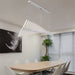 Mirodemi Acquaformosa Black/White Art Minimalistic LED Pendant Chandelier For Office