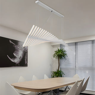 Mirodemi Acquaformosa Black/White Art Minimalistic LED Pendant Chandelier For Office Decoration