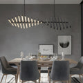 Mirodemi Acquaformosa Black/White Art Minimalistic LED Pendant Chandelier For Home Decor