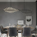 Mirodemi Acquaformosa Black/White Art Minimalistic LED Pendant Chandelier For Home Decor