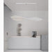 Mirodemi Acquaformosa Black/White Art Minimalistic LED Pendant Chandelier For Office Living Space Hotel