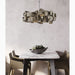 Mirodemi Zelo Surrigone Postmodern Creative Gray/Gold Iron Chandelier For Kitchen