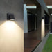 Outdoor|Waterproof|Aluminum|Black|Wall|Sconce|Lamp|Minimalistic