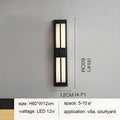 MIRODEMI Modern Black/Gold Copper Outdoor Waterproof LED Wall Lamp For Garden, Porch image | luxury lighting | outdoor lamps