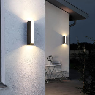 Modern|Aluminum|Waterproof|Black|Outdoor|Lamp|Wall|Villa|Yard|Porch