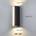 Modern|Aluminum|Waterproof|Black|Outdoor|Lamp|Wall|Villa|Yard|Porch