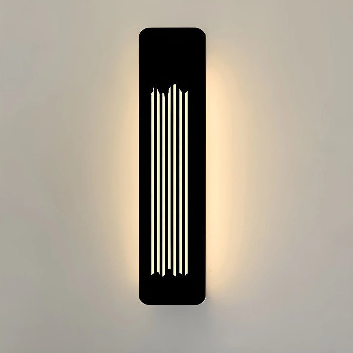 Black|Aluminum|Outdoor|Porch|Garden|Yard|Wall|Sconce|Waterproof