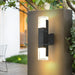 Modern|Wall|Lamp|Outdoor|LED|Waterproof|Black|Yard|Villa|Porch