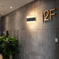 Waterproof|LED|Wall|Lamp|Yard|Garden|Villa|Porch|Minimalistic|Black