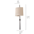 MIRODEMI Modern Cloth Wall Lamp in American Style, Living Room, Bedroom image | luxury lighting | luxury wall lamps