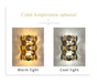 Crystal|LED|Luxury|Cognac|Elegant|Wall|Light|Lamp|Living|Bedroom|Hall