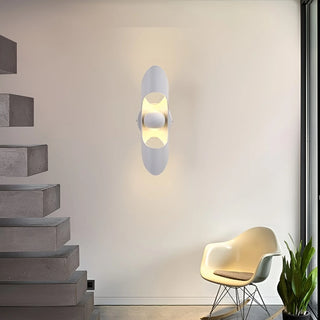 Creative|Black|Futuristic|Living|Bedroom|Outside|Wall|light|Lamp