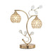 Crystal|Glass|Silver|Gold|Table|Lamp|Light|Desk|Bedside|Bedroom|Elegant|Luxury