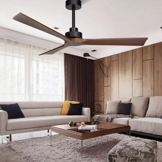 Modern Fashion Solid Wood Ceiling Fan 56"