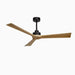 Modern Fashion Solid Light Wood Ceiling Fan 56"