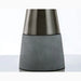 Nordic|Cement|Glass|Table|Lamp|Nightshade|LED|Minimalistic|Grey