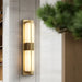 MIRODEMI Modern Black/Gold Copper Outdoor Waterproof LED Wall Lamp For Garden, Porch image | luxury lighting | outdoor lamps