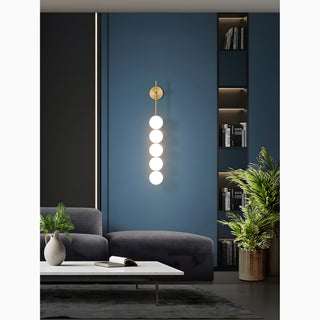 MIRODEMI Modern Golden Wall Lamp with Light Spheres, Living Room, Bedroom image | luxury lighting | luxury wall lamps 