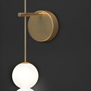 MIRODEMI Modern Golden Wall Lamp with Light Spheres, Living Room, Bedroom image | luxury lighting | luxury wall lamps 