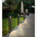 Waterproof|Outdoor|Minimalistic|Lawn|Lamp|LED|Garden|Pathway|Black|Grey