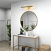 Mirror|Wall|Lamp|Sconce|Bathroom|Bedroom|Hall|Golden