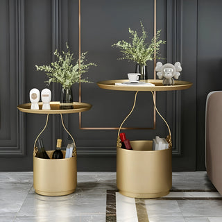 Gold plant stand|Multifunctional|Iron flower stand|Modern|Stand for plants| Plant stand with storage