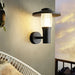 Aluminum|Waterproof|LED|Outdoor|Black|Modern|Wall|Sconce|Lamp