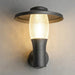 Aluminum|Waterproof|LED|Outdoor|Black|Modern|Wall|Sconce|Lamp