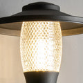 Aluminum|Waterproof|LED|Outdoor|Black|Modern|Wall|Sconce|Lamp
