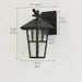 Outdoor|Bronze|Black|Wall|Sconce|Loft|Waterproof|Glass