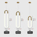 MIRODEMI Saint-Martin-d'Entraunes Paper Clip-Shaped Lighting Fixture For Modern Home Decoration