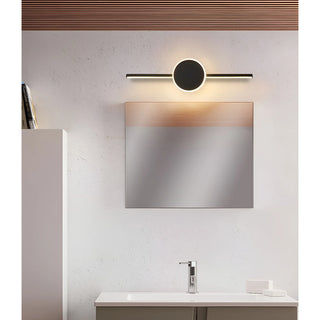 White|Black|LED|Wall|Lamp|Line|Round|Oval|Bathroom|Mirror|Living|Bedroom