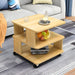 Elegant and Simple Coffee Table in Solid Wood with Built-In Storage | Designer Interior | Premium Coffee Table